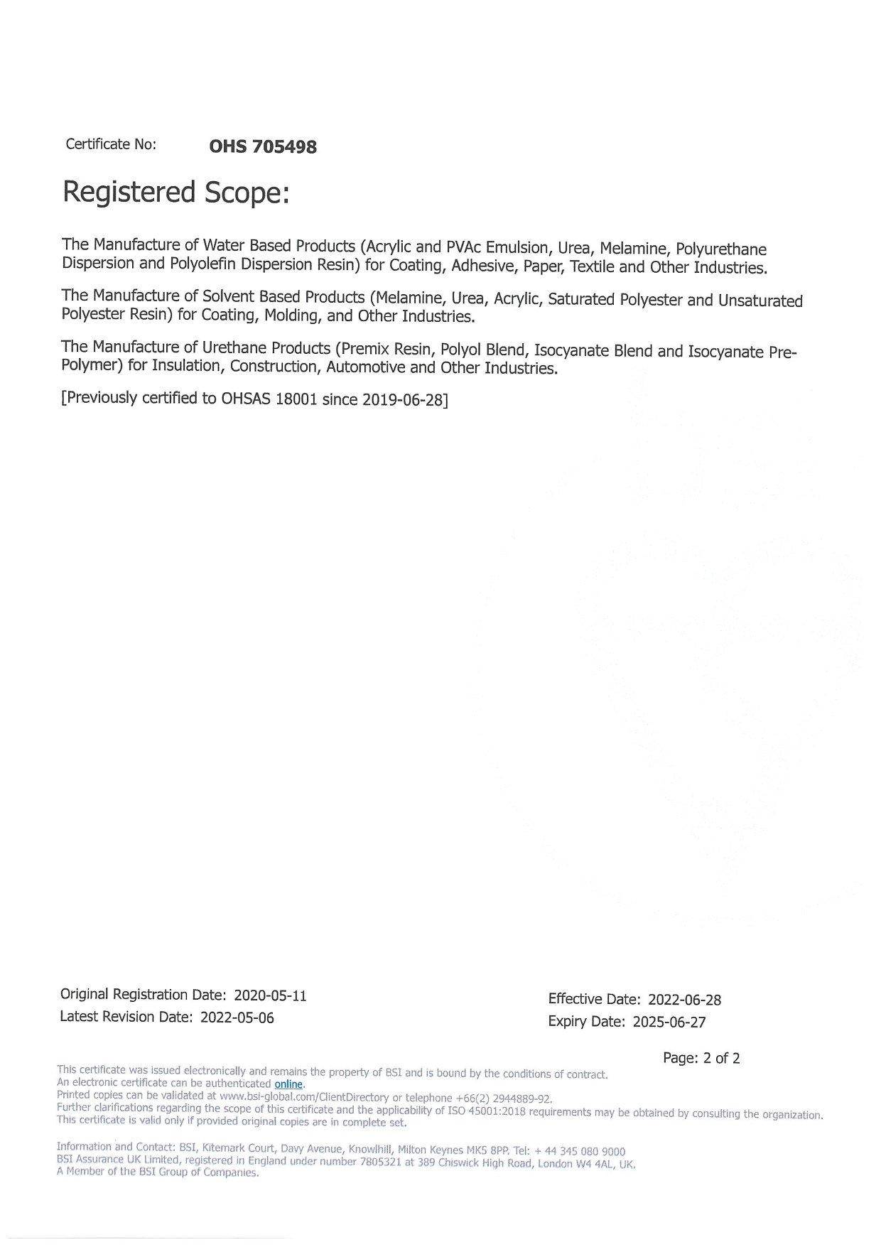 Certificate ISO45001 (Page 2)-1